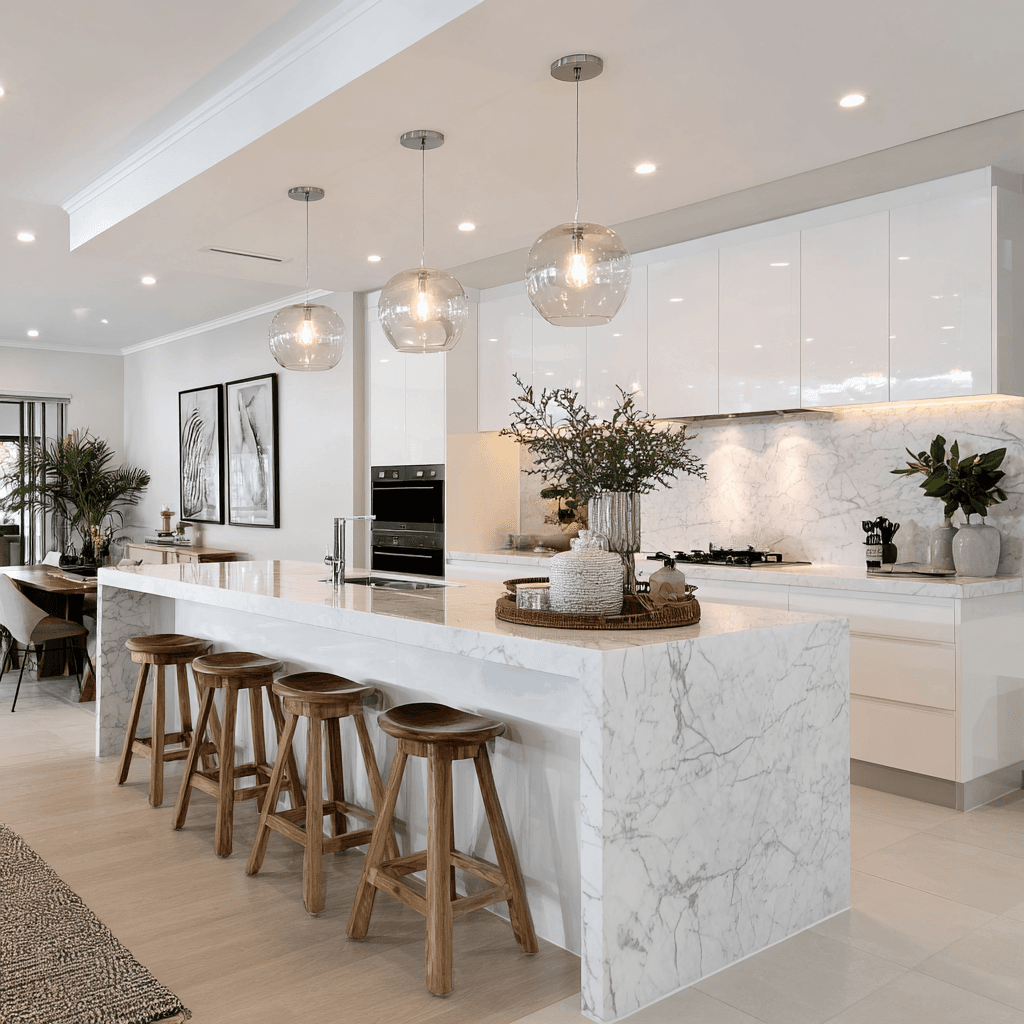 Styled kitchen for Hills District Sydney property sale